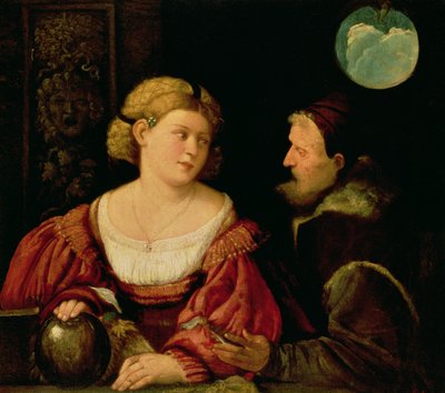 Seduction (Allegory of Youth and Age) c.1515 by Giovanni de Busi Cariani